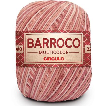 Imagem de Barbante Barroco Multicolor Espessura Fio 6 Novelo com 226 Metros 885 TEX Circulo