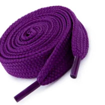 Imagem de Barbante Cordão ROXO Cadarço  1 Par  para Shorts Calça Tênis