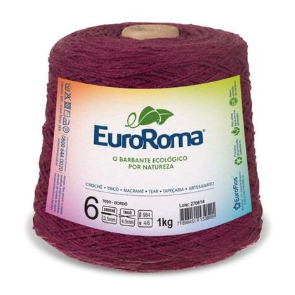 Barbante EuroRoma N6 Cores 1kg Imagem de Barbante EuroRoma N6 Cores 1kg