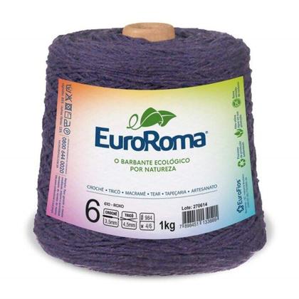 Barbante EuroRoma N6 Cores 1kg Imagem de Barbante EuroRoma N6 Cores 1kg