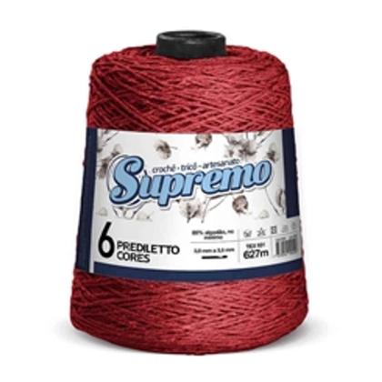 Imagem de Barbante Supremo Prediletto 600G - Nº 6 - 06  Vermelho