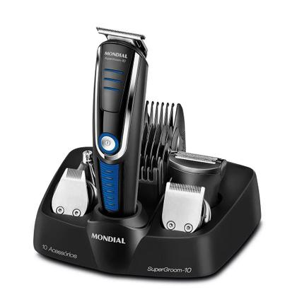 Imagem de Barbeador Completo Mondial BG03 10 Em 1 Barba Cabelo Nariz Orelha