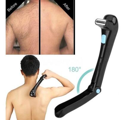 Imagem de Barbeador Costas Masculino Traseiro Dobrável Aparador Pelos