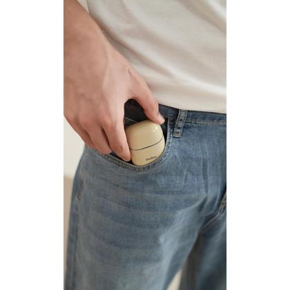 Imagem de Barbeador Elétrico Portatil Usb Recarregavel OffWhite Gaabor