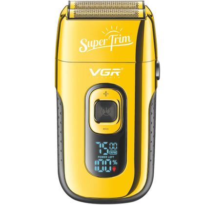 Imagem de Barbeador Eletrico VGR V-332 2 Em 1 Recarregavel - Dourado