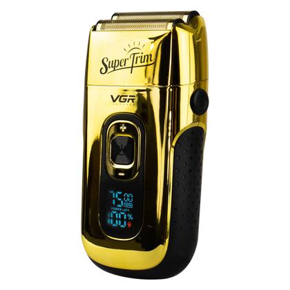 Imagem de Barbeador Eletrico VGR V-332 - Recarregavel - Dourado