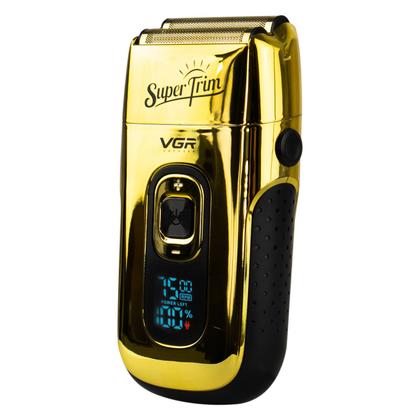 Imagem de Barbeador Eletrico VGR V-332 - Recarregavel - Dourado