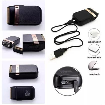 Imagem de Barbeador Kemei KM-2024: O Futuro do Barbear sem Complicações