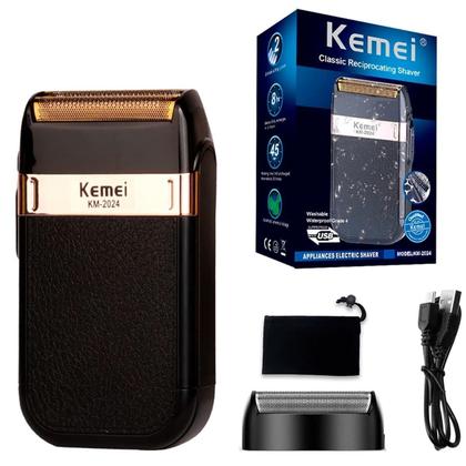 Imagem de Barbeador Kemei Km-2024 Preto 100v/240v