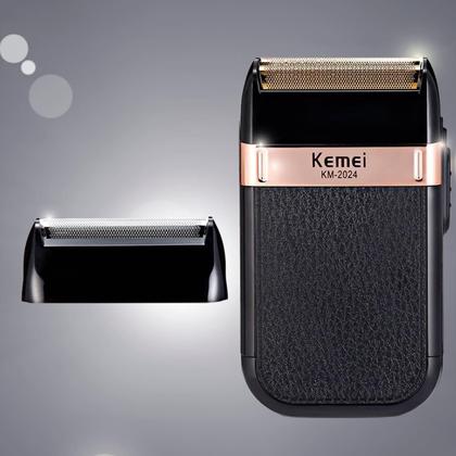 Imagem de Barbeador Kemei Shaver Km-2024 Recarregável Portátil Bivolt