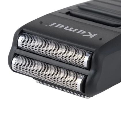 Imagem de Barbeador Shaver kemei KM-1102 Recarregável Bivolt 110-220V
