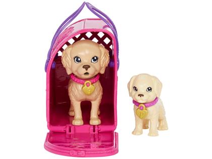 Imagem de Barbie Adota um Cachorrinho Vestido Roxo