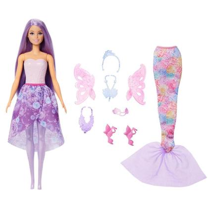 Imagem de Barbie Boneca Looks Fada e Sereia - Mattel