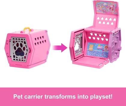 Imagem de Barbie Chelsea Festa de Cachorrinhos comTransportador de Filhotes Mattel JDF89
