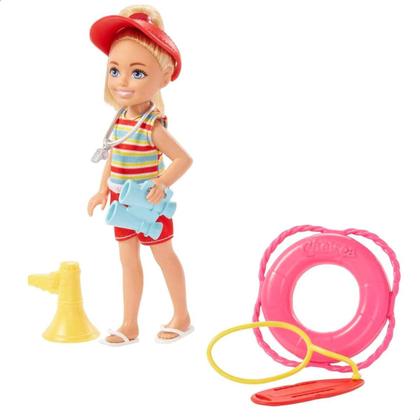 Imagem de Barbie Chelsea Profissões Quero Ser Salva Vidas HKD94 - Mattel