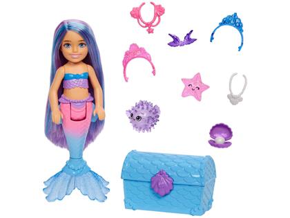 Barbie Chelsea - Sereia - HHG57 - Mattel - Boneca Barbie