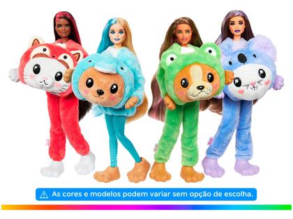 Imagem de Barbie Cutie Reveal Disfarces De Animais Golfinho Azul Mattel