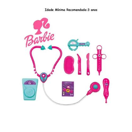 Imagem de Barbie Doutora Kit Médica Com 9 Peças F0058-0 - Fun