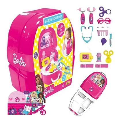 Imagem de Barbie Doutora Medica Mochila Com Acessórios F00629 - Fun