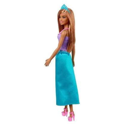 Imagem de Barbie Dreamtopia Princesas Básicas Morena HGR03 - Mattel