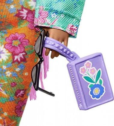 Barbie Extra Doll Tranças Rosas Dj Mouse Pet - Mattel Gxf09