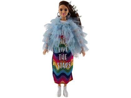 Imagem de Barbie EXTRA Jaqueta com Babados com PET Mattel GYJ78