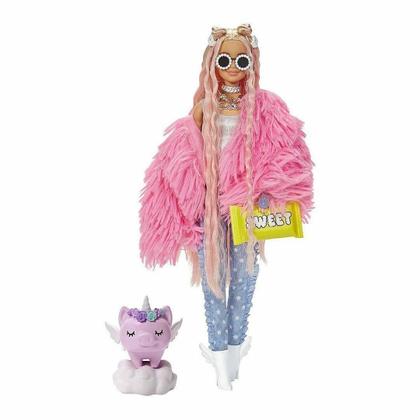 Barbie Extra Jaqueta Rosa - GRN27 -Arco-iris MATTEL - Boneca