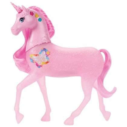 Imagem de Barbie Fantasia Unicórnio Luzes Brilhantes Rosa - Com Luz e Som  Barbie Dreamtopia  Reino Encantado - Mattel  JCP78