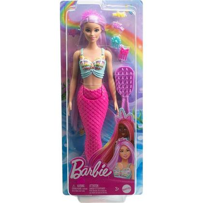 Imagem de Barbie Fantasy Cabelo Longo de Sonho Mattel HRP99 Sereia