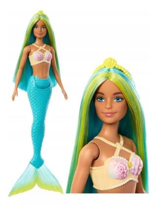 Imagem de Barbie Fantasy Sereia Com Cabelo Verde - Hrr03 - Mattel