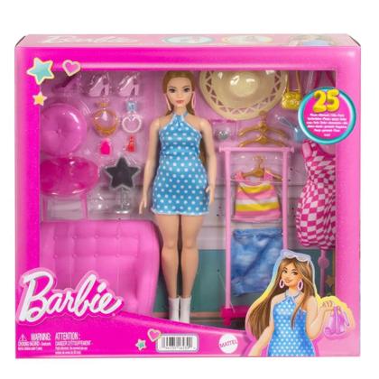 Barbie Fashion & Beauty Stylist Wardrobe Playset - Doll Clothes, Furniture & Accessories For Kids - View #8