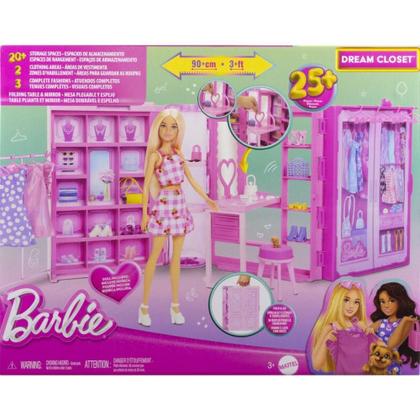 Imagem de Barbie Fashion Closet dos Sonhos com Acessórios e Boneca