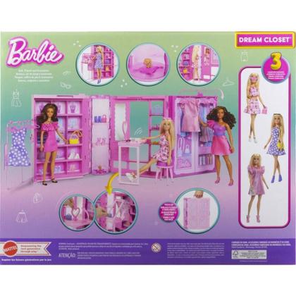 Imagem de Barbie Fashion Closet dos Sonhos com Acessórios e Boneca