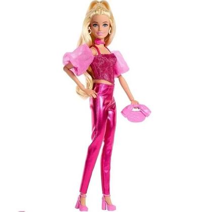 Imagem de Barbie Fashion De luxe Style Traje Metálico Rosa JFP40