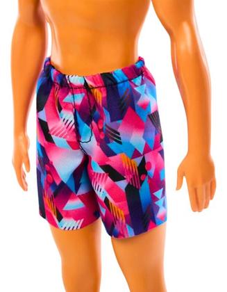 Imagem de Barbie Fashion Ken De Praia Com Traje Tie Dye Hxx52 Mattel