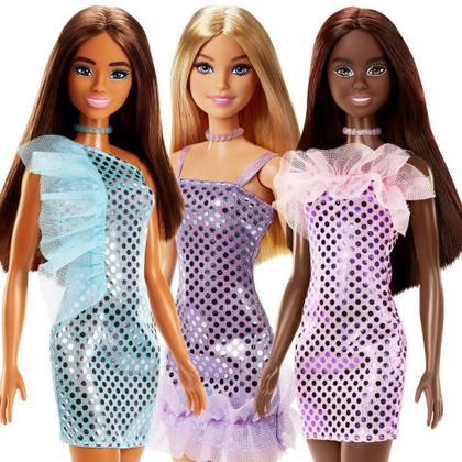 Imagem de Barbie Fashion Vestido Glitter