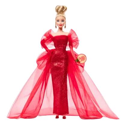 Imagem de Barbie Loira Coleção Aniversário 80 Anos Signature - Mattel