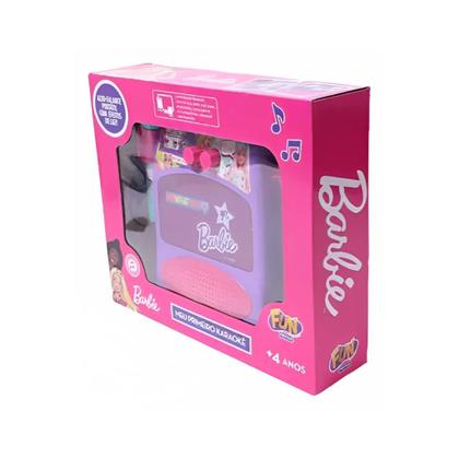 Imagem de Barbie Meu Primeiro Karaokê Conjunto Musical F0113-8 Fun
