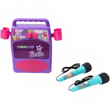 Imagem de Barbie Meu Primeiro Karaokê Conjunto Musical F0113-8 Fun