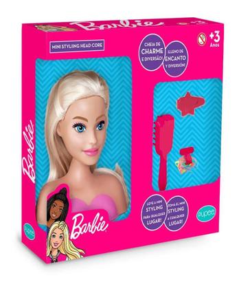 Imagem de Barbie Mini Styling Head Core Mattel Pupee Brinquedos