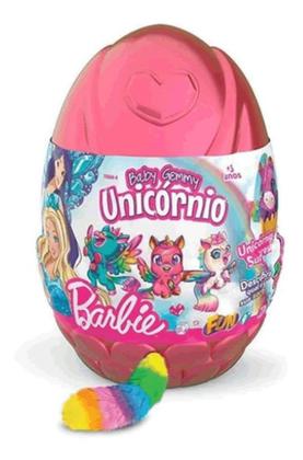 Imagem de Barbie Ovo Baby Unicornio Pelucia Medio F00666 - Fun