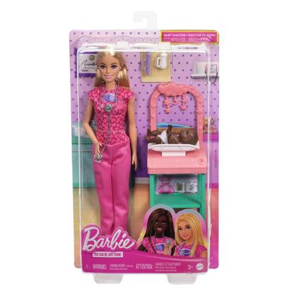 Imagem de Barbie Profissões Conjunto Pediatra - Mattel