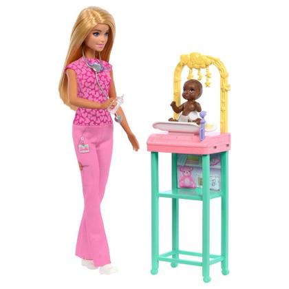 Imagem de Barbie Profissões Conjunto Pediatra - Mattel