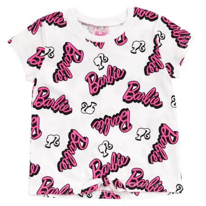 Imagem de Barbie Toddler Girls T-Shirt e Dolphin Active Shorts Out