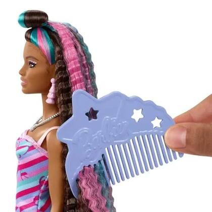 Imagem de Barbie Totally Hair Vestido Borboleta  Mattel