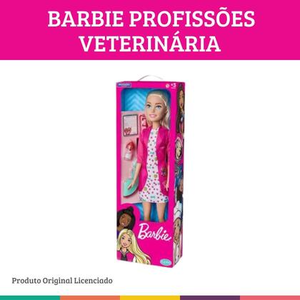 Imagem de Barbie Veterinária Large Doll 65cm Boneca Original Pupee