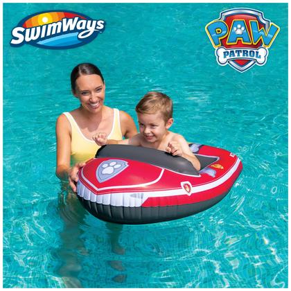 Imagem de Barco aquático inflável Swimways Nickelodeon Paw Patrol Marshall