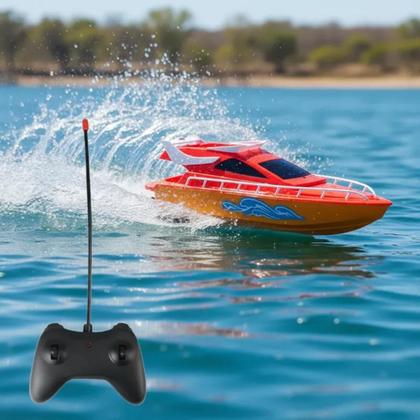 Imagem de Barco Lancha De Controle Remoto R/c 10 Km/h