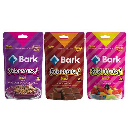 Imagem de Bark Sobremesa Petisco Bifinho Para Cão MIX 60g KITX3