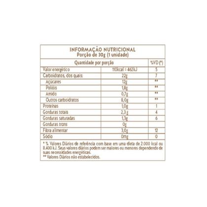 Imagem de Barra Alfarroba Com Banana Carob House 30g Com 18 Unid